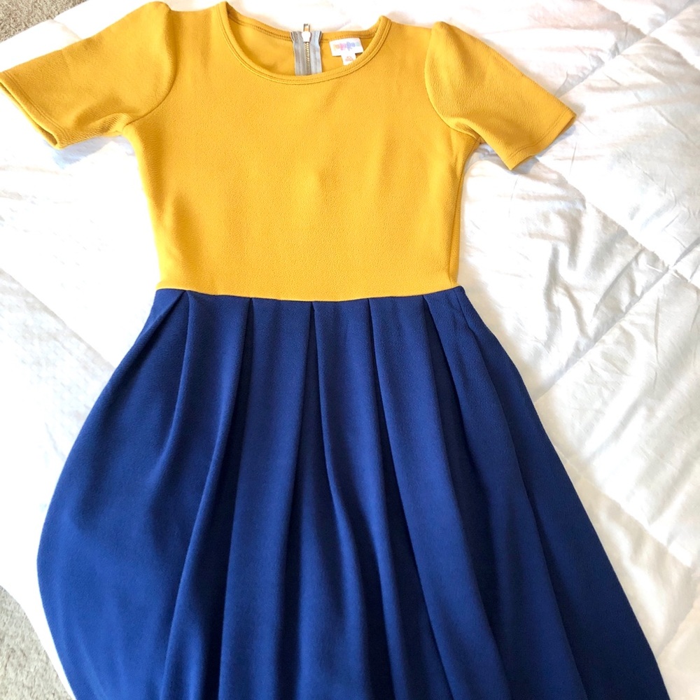 Luluroe Amelia Vintage Style Dress XS